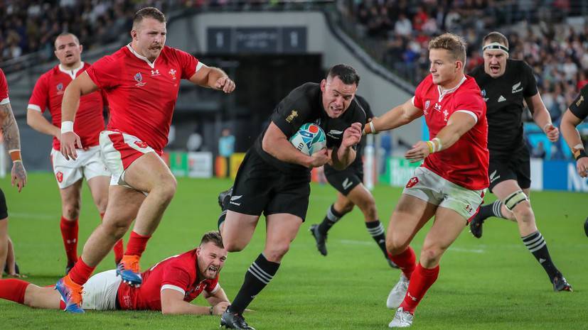 Сборная Новой Зеландии обыграла Уэльс в матче за третье место на КМ по регби