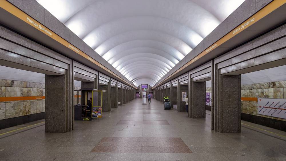 От станции «Дыбенко» до «Александра Невского» перестали курсировать поезда — очевидцы