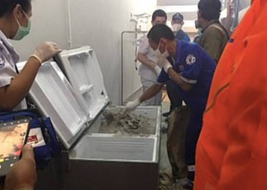 Миллионершу в Тайланде убили и залили бетоном в холодильнике