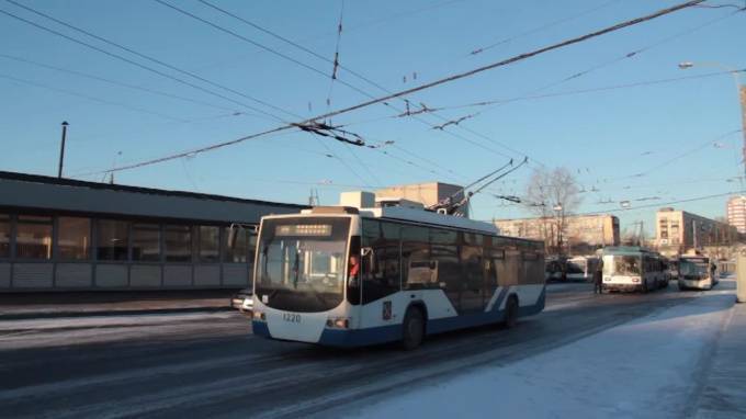 Два троллейбуса Кировского района изменят маршруты в выходные