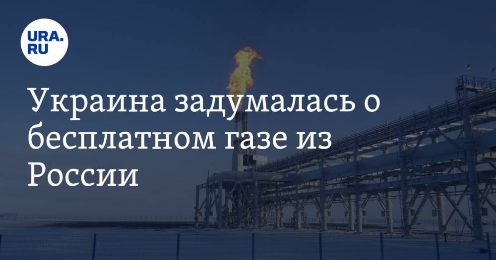 Украина задумалась о бесплатном газе из России