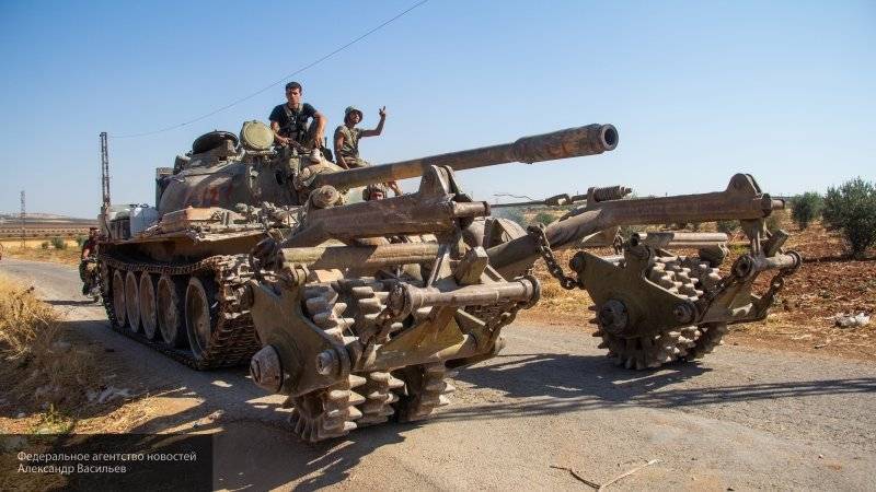 Сирийская арабская армия готовит наступление на позиции боевиков в Идлибе