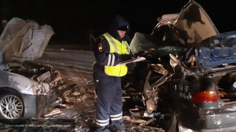 Восемь человек погибли в двух ДТП в Красноярском крае
