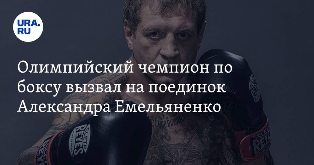Олимпийский чемпион по боксу вызвал на поединок Александра Емельяненко. ВИДЕО