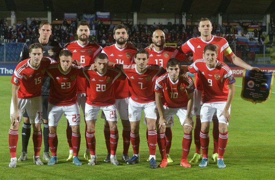 Сборная России по футболу узнала соперников на групповом этапе Евро-2020