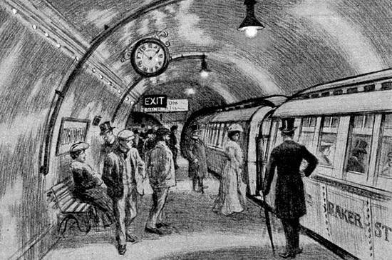 129 лет назад в Лондоне открылась первая электрическая линия метрополитена