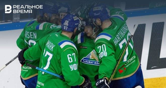 «Салават Юлаев» забросил девять шайб в ворота минского «Динамо»