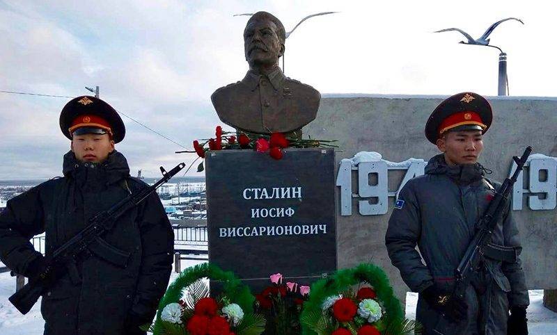 В Якутии установлен  седьмой памятник  Сталину