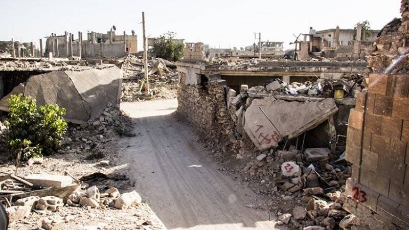 Маршрут патруля российской военной полиции у Кобани на 80 процентов проходит по бездорожью