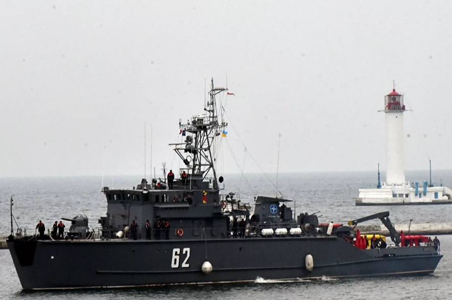 Группа кораблей НАТО покинула порт Одессы – СМИ