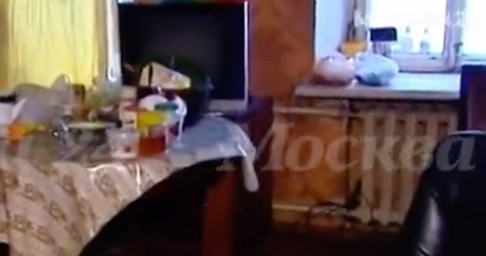 Опубликовано видео из сгоревшей квартиры на Большой Сухаревской
