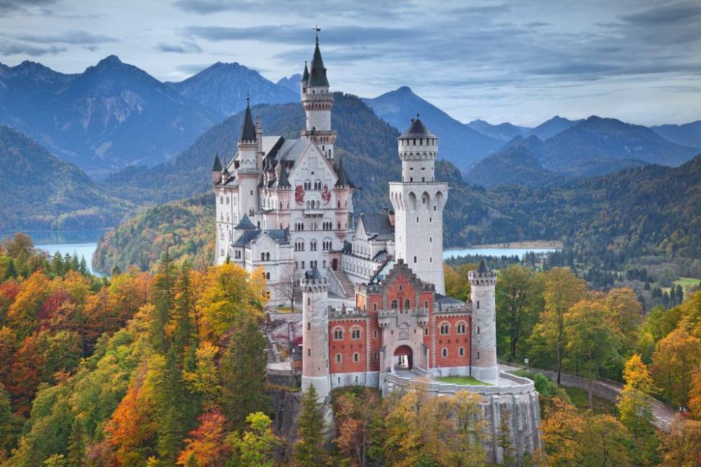 Достопримечательности Германии: замок Нойшванштайн