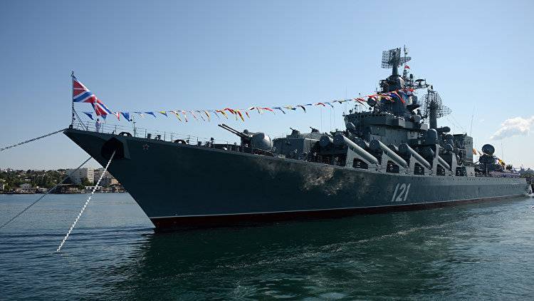 Корабли ЧФ приняли участие в военных учениях в Средиземном море