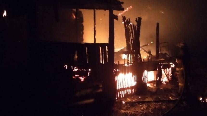 Мать и двое детей погибли при пожаре в Башкирии