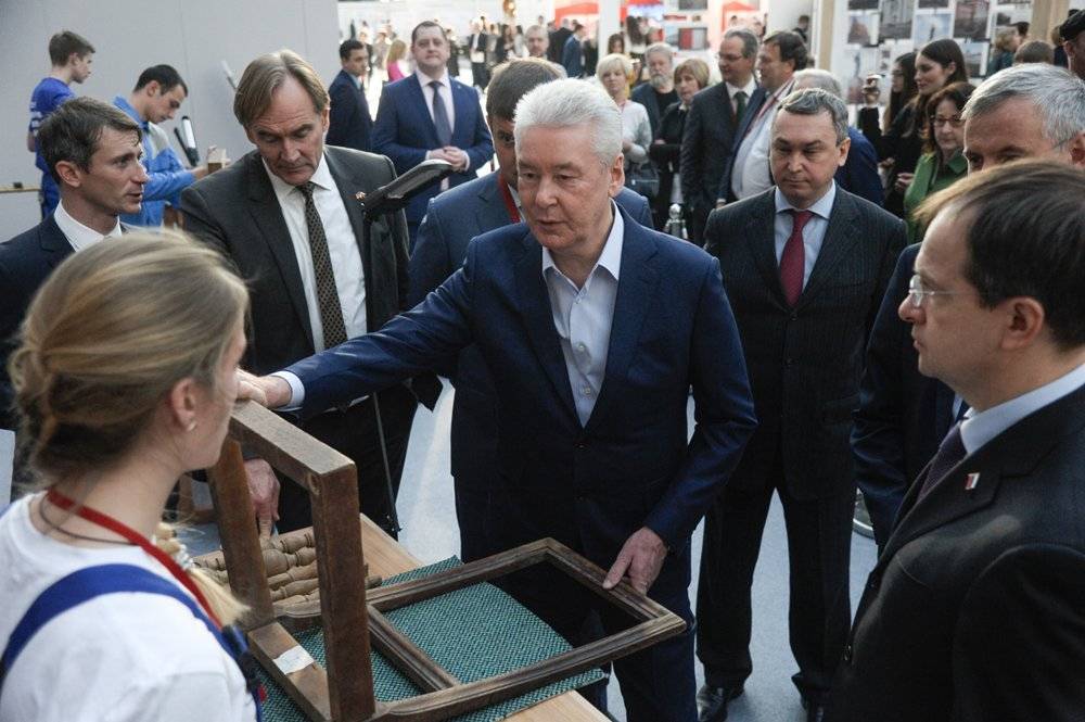 Собянин открыл главную реставрационную выставку "Denkmal"