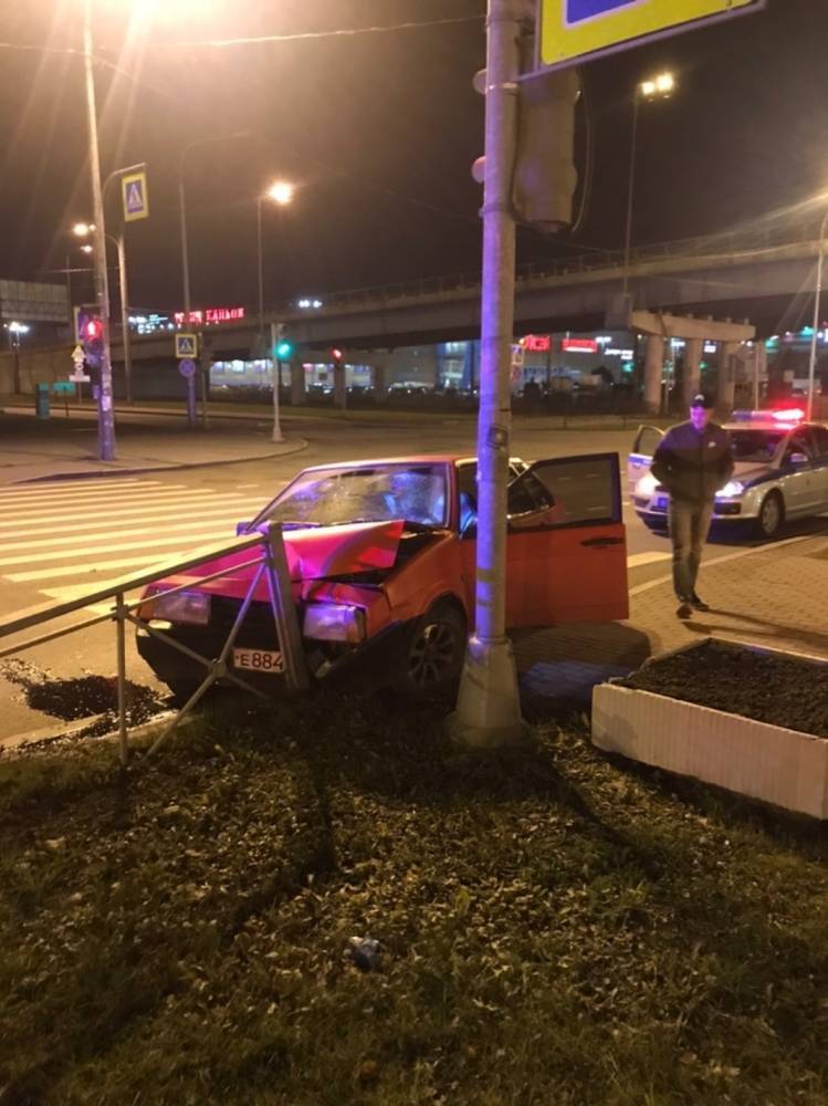 ТОП-5 аварий на дорогах Петербурга в ночь с 4 на 5 ноября
