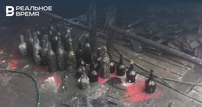 На дне Балтийского моря нашли 900 бутылок ликера и коньяка — видео