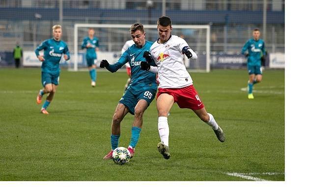 Младший "Зенит" проиграл младшему "Лейпцигу в домашнем матче Юношеской лиги УЕФА
