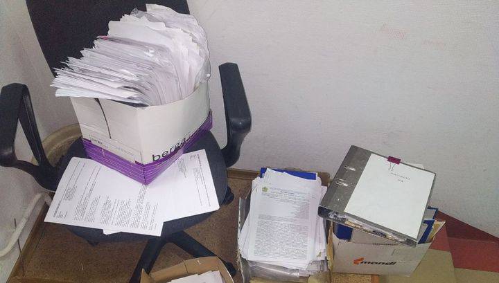 В Минюсте Украины нашли потайные ящики с документами о коррупции