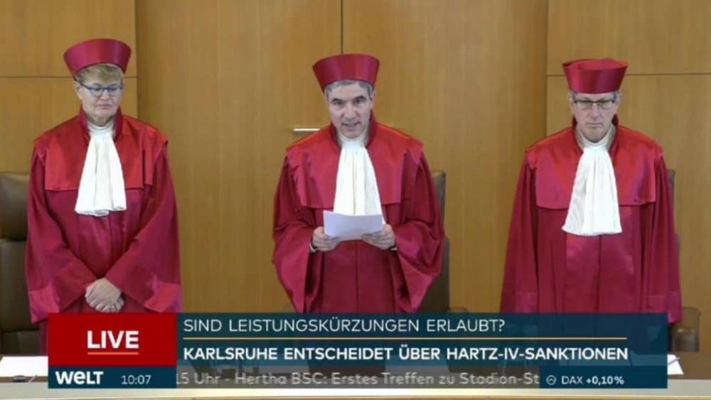 Верховный суд постановил, что санкции против получателей Hartz-IV являются незаконными - germania.one - Германия