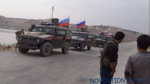 Российско-турецкий патруль закидали камнями на севере Сирии