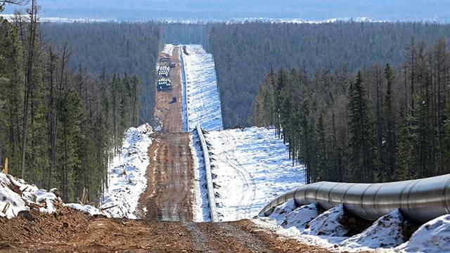 СМИ назвали дату запуска в эксплуатацию газопровода "Сила Сибири"