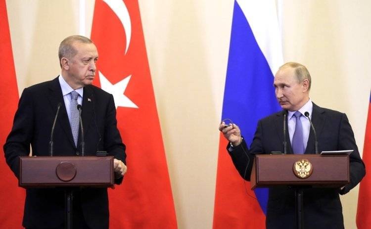 В Кремле прокомментировали возможный визит Эрдогана в Россию