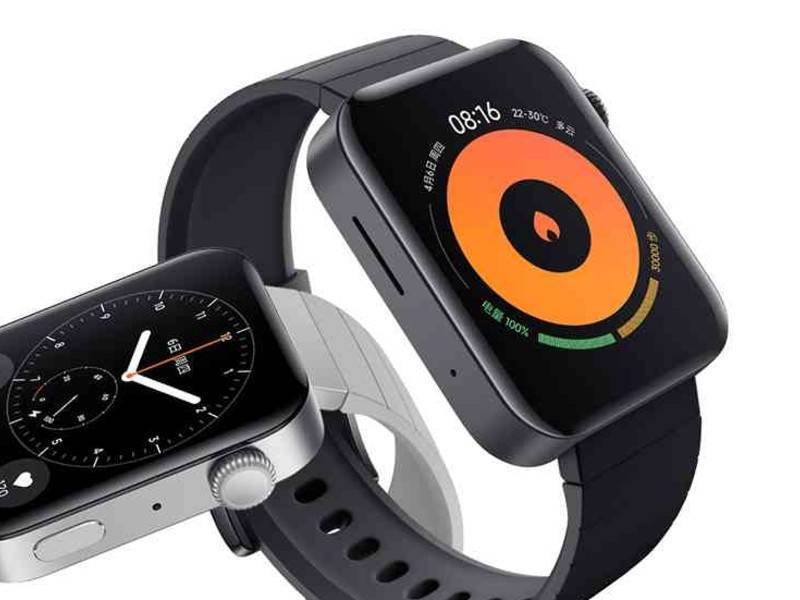 Xiaomi представила первые умные часы Mi Watch