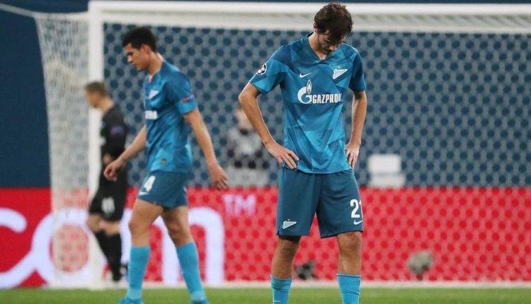 Футболисты «Зенита» проиграли дома в Лиге чемпионов впервые за пять лет