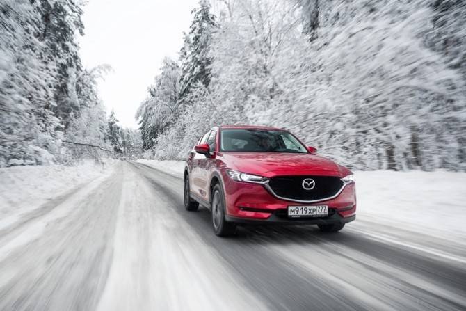 Mazda CX-5 получил в России зимнюю спецсерию
