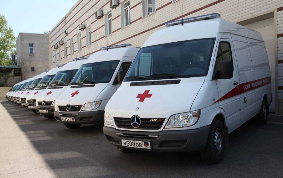 Вопреки блокаде ДНР пополняет парки скорой помощи десятками новых машин