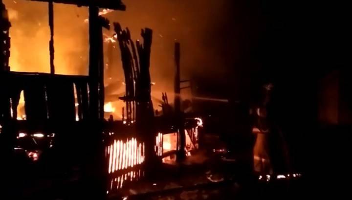 Мать с двумя детьми заживо сгорела в частном доме в Башкирии