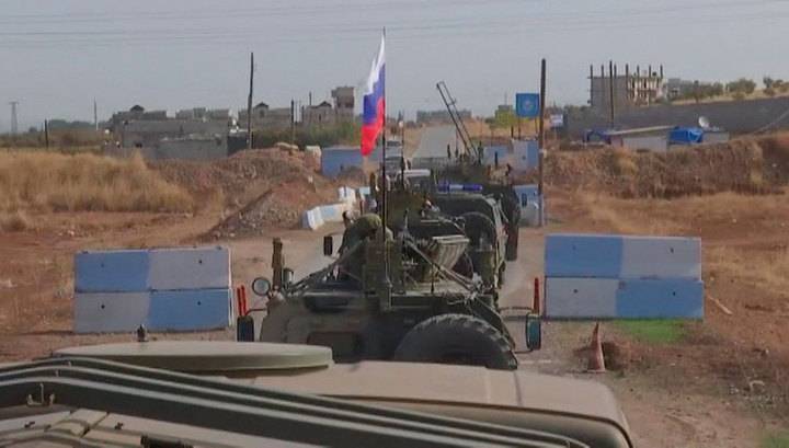 Российская военная полиция продолжила патрулирование на северо-востоке Сирии