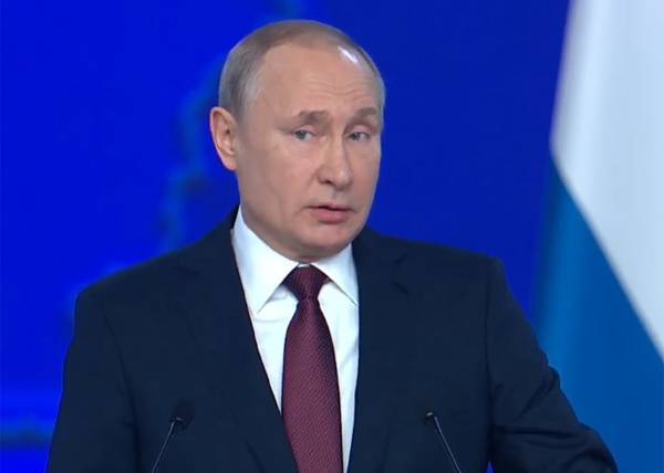 Путин назвал главную задачу уникального российского оружия