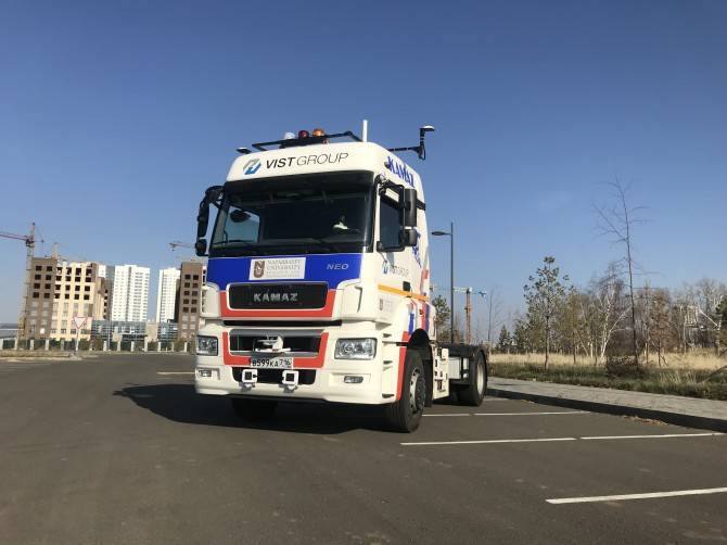 КАМАЗ представил роботизированный грузовик