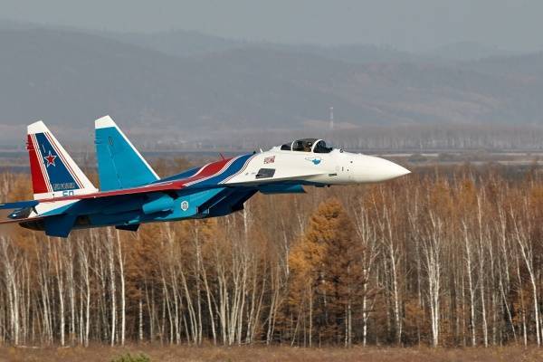 Пилотажная группа "Русские витязи" получит четыре новых Су-35С – "Сухой"