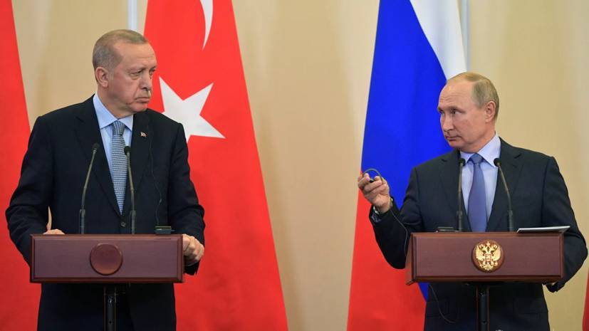 Ушаков заявил о подготовке телефонного разговора Путина и Эрдогана