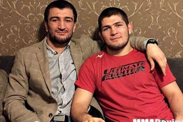 Хабиб Нурмагомедов станет секундантом брата на турнире UFC в Москве