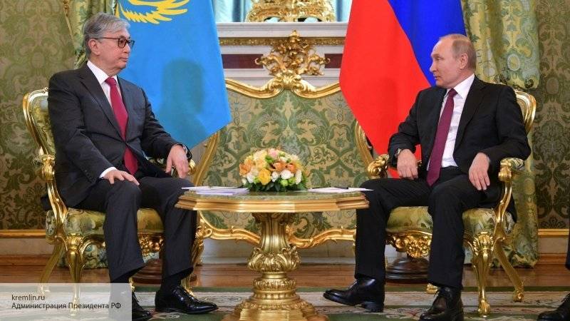 Путин проведет беседу с Токаевым на полях российско-казахстанского форума
