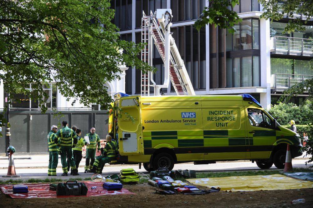 В Англии из-за утечки химического вещества пострадали 57 человек