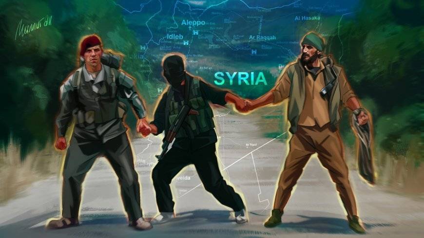США и курдские боевики занимаются форменным бандитизмом в Сирии