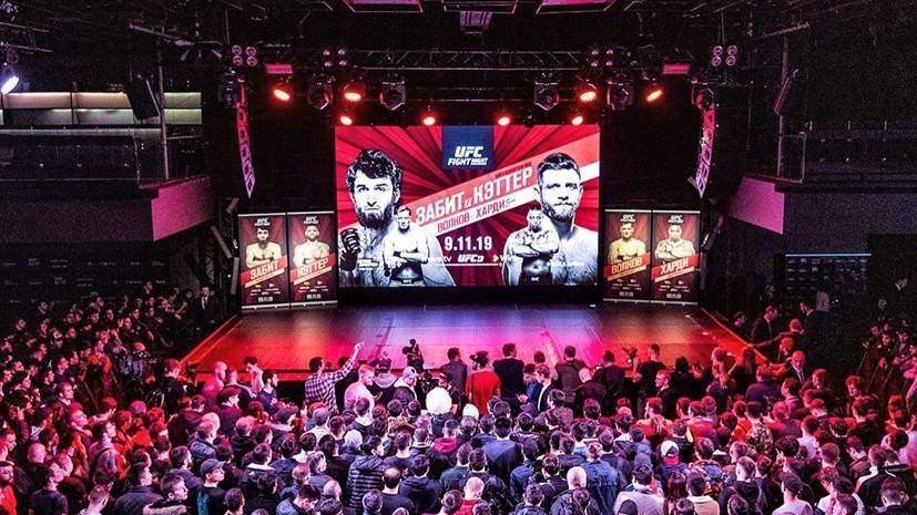 Обещание Магомедшарипова, обращение на русском Каттара и танец Харди: чем запомнились тренировки бойцов UFC в Москве