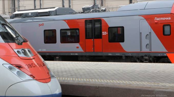 Поезда задерживаются из-за непогоды в Ленобласти