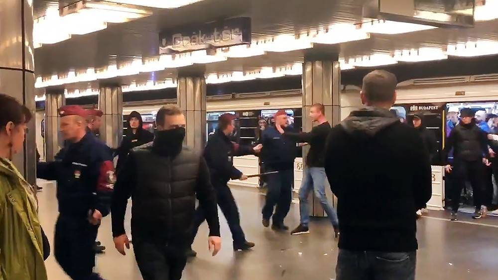 Фанаты ЦСКА устроили беспорядки в Будапеште