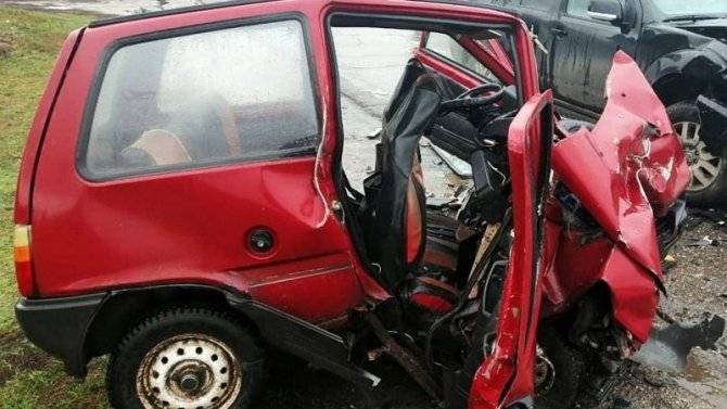 Водитель «Оки» погиб в ДТП в Рязанской области