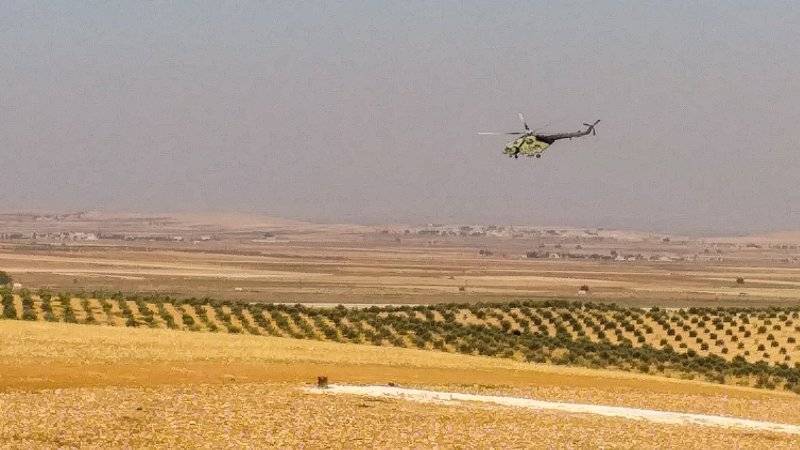 Вертолеты ВКС РФ провели воздушное патрулирование в Сирии