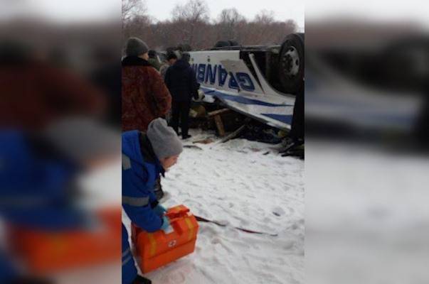 Четыре человека погибли в ДТП с автобусом в Забайкальском крае