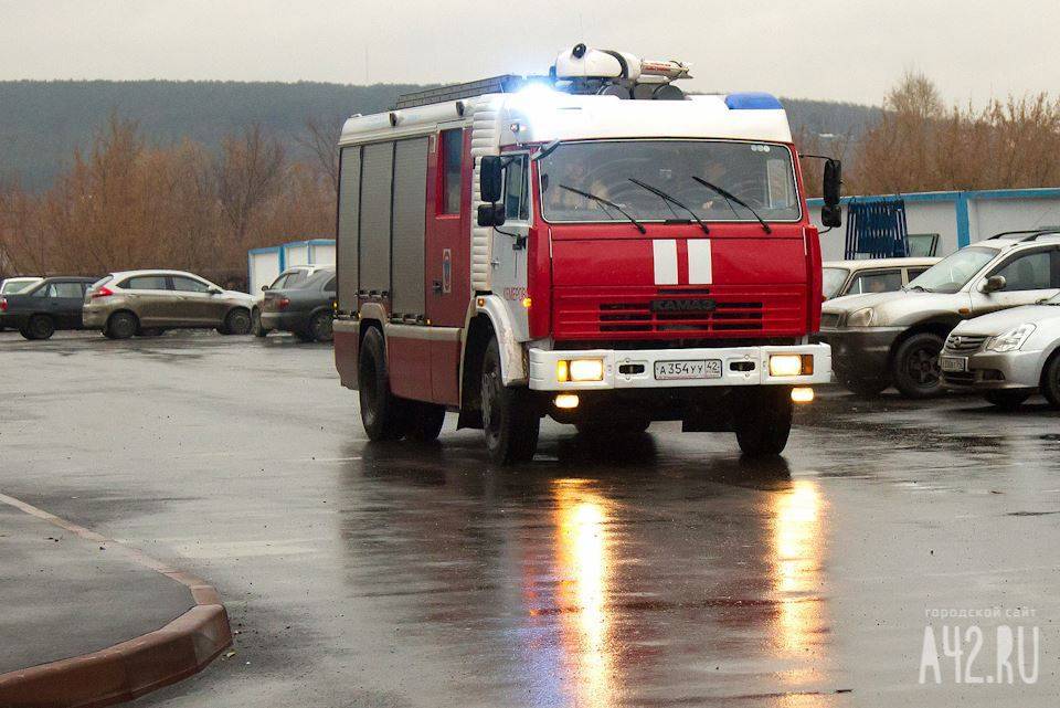 В Новокузнецке загорелся центр занятости
