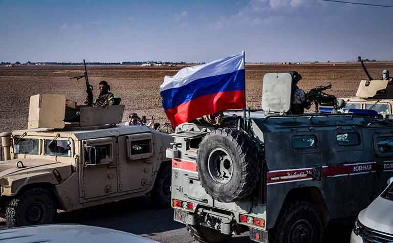 Российские военные усилили патрули и провели разведку нового маршрута на севере Сирии