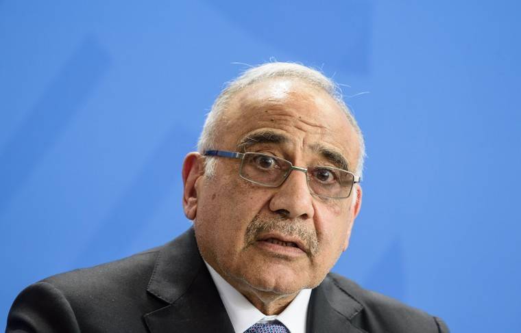Иракское правительство приняло отставку премьер-министра страны